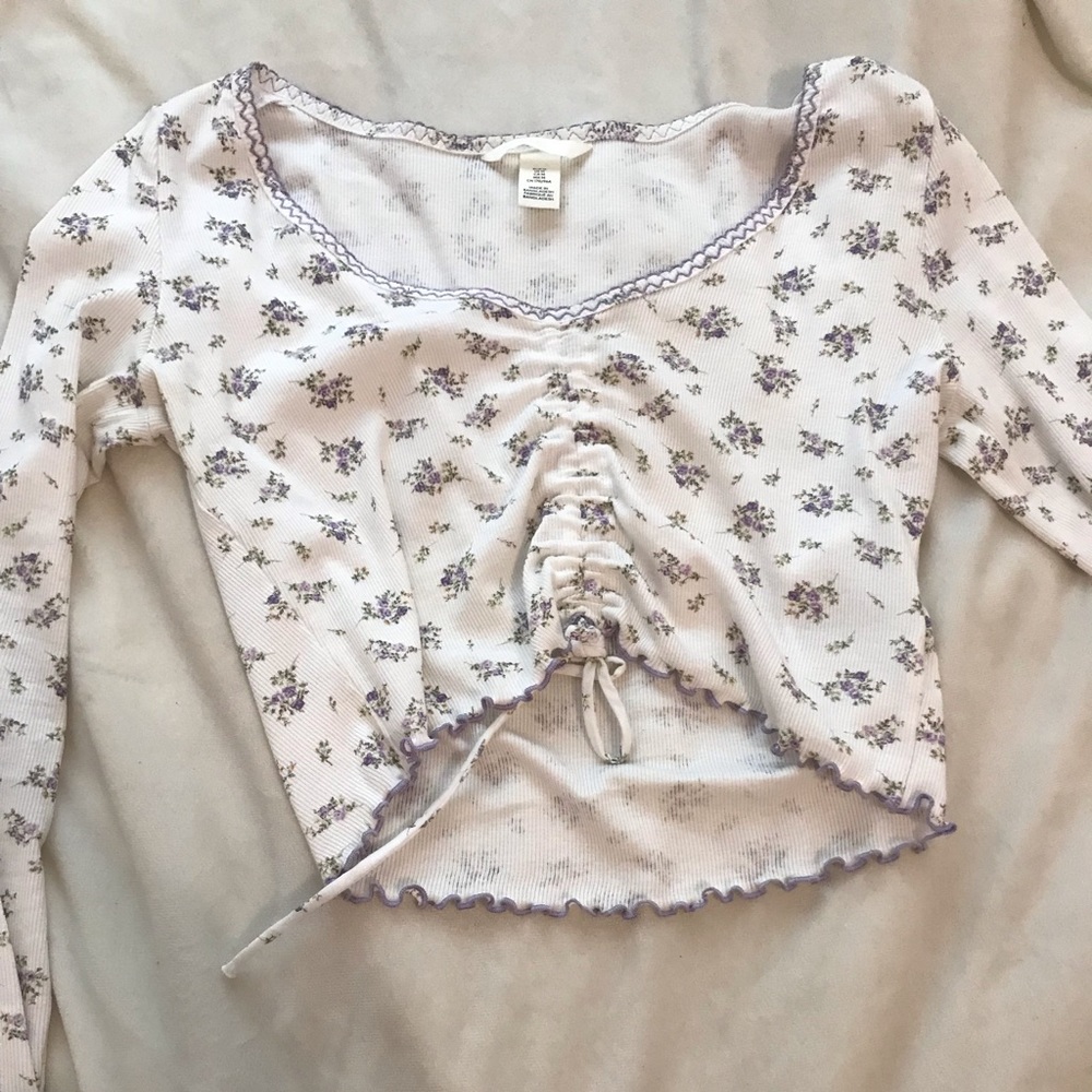 FLORAL LONG SLEEVE